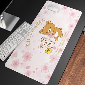 Rests rosa speltillbehör kawaii musmatta 90x40 mus pad xxl söt skrivbord pad spelare flicka mousepad anime 900*400 lila tillbehör