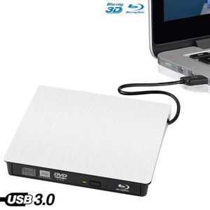 Drives USB3.0 Bluray Drive Zewnętrzna płyta CD/DVD RW BDROM BLURAY Player Optical Driter dla komputera komputerowego Laptopa Apple Imacbook