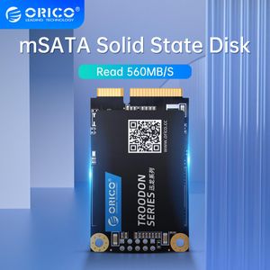 Sürücüler ORICO M200 MSATA SSD 128GB 256GB 512GB 1TB SATA Dahili Katı Hal Sabit Sürücü 6Gbps 3D NAND SSD Masaüstü Dizüstü Bilgisayar