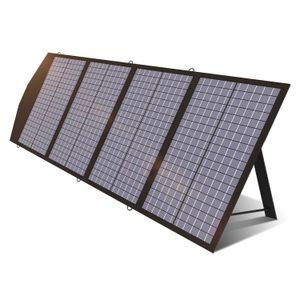 Allpowers Solar Mobile ładowarka 18V 140W Składany panel słoneczny z kombinezonem wyjściowym MC-4 DC i USB dla elektrowni laptopów itp.