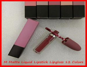 2019 New Lip Makeup M Matte Liquid Lipstick Lipgloss Selena Christmas Bullet Lip Gloss 12 Colors 6374988