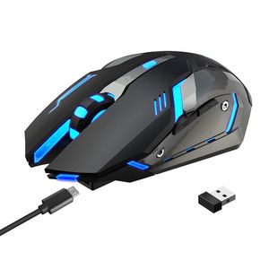 Ratos g859 6 botões sem fio mouse computador pc 2400dpi ergonomic gaming office rates