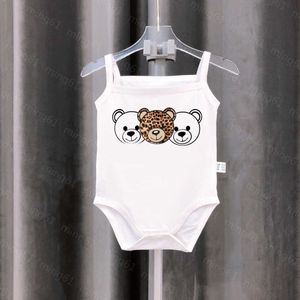 23ss nowe ubranka dla dzieci noworodka onesie designerskie ubranka dla dzieci chusta do noszenia dziecka kombinezon tyłek garnitur dla czołgających się nadruk zwierząt kombinezon wspinaczkowy jednoczęściowy ha ubrania ubrania dla noworodków