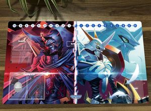 Rests Board Game Digimon Duel Playmat Omnimon Trading Card Game Mat DTCG CCG Mat Mouse Pad TCG Desk Table Play Mat Free Bag