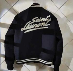 Jesienne zimowe kurtki dla mężczyzn Saint Baseball Jacket Women T Płaszcz Ubranie męskie 1 92N1