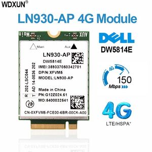 Modems DW5814E TELIT LN930AP WWAN FDDLTE NGFF 4G Беспроводной модуль WWAN WIFI 4G CARD для ноутбуков Dell Latitude 14 