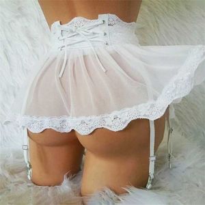 20% OFF Ribbon Factory Store Girl Underwear Role Play Suit Short Skirt Strange Transparent Women's Sexy