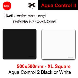 Combos 500x500x4mm Xraypad Aqua Control 2 Gaming Mouse Pads Black or White Version Keyboard Tablet