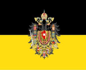 Brasão imperial da Áustria do Império da Áustria 3 pés x 5 pés Banner de poliéster voando 150 90cm Bandeira personalizada Outdoor2342869