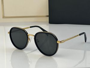 Sonnenbrillen für Männer und Frauen, Sommer-Designer, 1010-Stil, Anti-Ultraviolett, Retro-Platte, ovaler Rahmen, zufällige Box 1010S