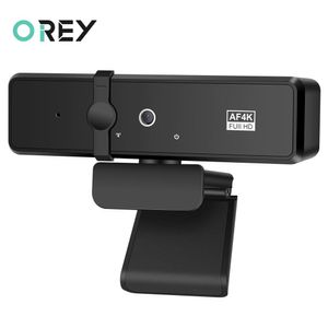 Webcams Webcam 4K Tam HD Mini Kamera Webcam Mikrofonlu 30fps USB Web Cam YouTube PC Dizüstü Bilgisayar Video Çekim Kamerası Webcamera