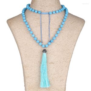 Подвесные ожерелья Kejialai Blue Burquiose Healing Stone Pink Angular Crystal Beads Lapis Lazuli ручная маса