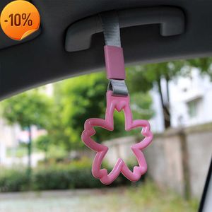 New Newest Pink Car Interior Pull Ring Subway Train Bus Handle Strap Charm Drift TSURIKAWA RING Car Rear Bumper Warning Loop