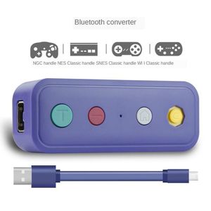 Adattatore Wireless BluetoothCompita Converter Adapter con cavo USB adatto a Nintend Switch per Game Cube/Classic Edition per Wii Classic