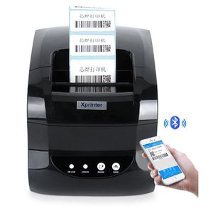 Printers Xprinter365 Thermal Label Printer Barcode Maker Thermal Receipt Printer and Adhesive Sticker Printer Support for POS Supermarket