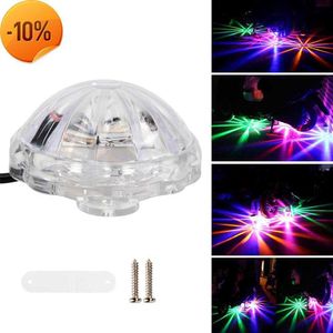 Nowa lampa Atmosfera LED DC 12V Moto Podwozie światło motocyklowe Motorbike Flash Strobe jasne kolorowe tylne lampki tylne