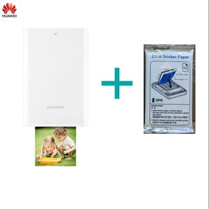 プリンターオリジナルHuaweiポータブルフォトプリンターCV80ポラロイドフォトペーパー高速インクレス印刷Huawei CV80