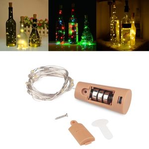 Strings Warm White Copper Wire LED Fairy String Light 1M 2M Garland Decorative For Glass Craft Bottle Home Christmas DecorationLED