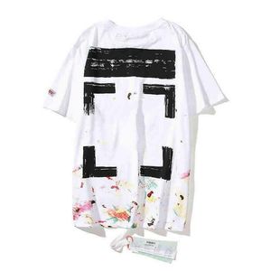 magliette firmate da uomo magliette da uomo tee shirt uomo 2023 Fashion Luxurys Offes compagnie Camicie Donna Tees Top Street Graffiti Sweatshirtoff T-shirt Offs White 6AA