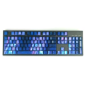 Combos 104 Keys New Starry Sky Abs keycaps OEM Perfil Duas Captas de Trexação de Cor para Cereja MX Switches do teclado mecânico 104