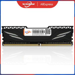 Rams Walram DDR4 4GB 8 GB Memoria RAM 16 GB DDR4 3200MHz 16GB 2666MHz Pamięć pulpitowa podgrzewania Ram pamięć DDR4 3200 DIMM