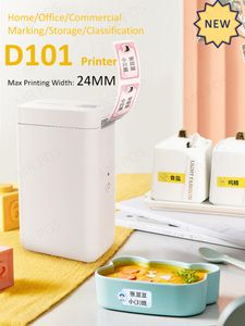 Impresoras Niimbot D101 D11 UP Impresora de etiquetas térmicas sin tinta Fabricante de etiquetas de bolsillo portátil Teléfono móvil Uso en el hogar y la oficina Mini máquina de impresión