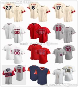 Camisas de basquete 2023 27 Mike Trout 17 Shohei Ohtani 6 Anthony Rendon 3 Taylor Ward 4 Andrew Velazquez 14 Logan O'Hoppe 20 Jared Walsh 23 Brandon Drury Tamanho S-6XL