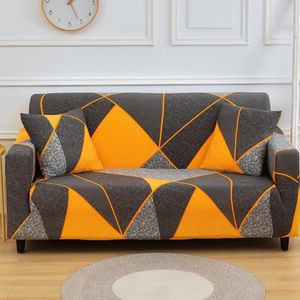 Stol täcker 44 soffa täckning kombination icke-halk vardagsrum l-formad fåtölj singel / dubbel tre