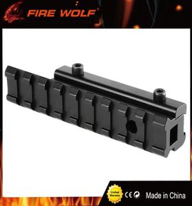 FIRE WOLF Scope Adapter Rail Mount Crossbow Airgun 38quot Dovetail to 78quot Weaver Picatinny 11 to 20mm Rifle Pistol Airsof3125738