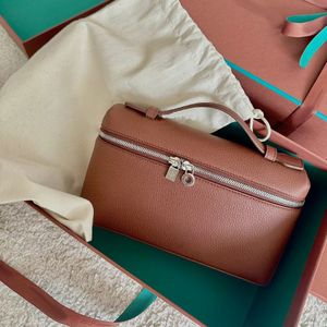 erkek Lüks loro piana ekstra cep l19 Debriyaj Çanta Kadın Hakiki Deri seyahat akşam çantaları tote çanta Omuz çantası tasarımcı tuvalet çantası Büyük crossbody Çanta