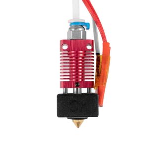 Scannen von Creality 3D (1,75 mm Extruder 0,4 mm Düsen Hotend Kit Aluminium Wärme Block für 3D -Drucker Ender5 Plus zusammengestellt