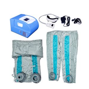 Slimmmaskin 24 Air Bags Bastu Suit Pekskärm Pressoterapi 4 i 1 långt infraröd lymfatisk dräneringsbantningsutrustning för spa