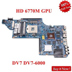 Moderkort Nokotion 639391001 665991001 665990001 för HP Pavilion DV7 DV76000 Laptop Motherboard HM65 DDR3 HD 6770M GPU