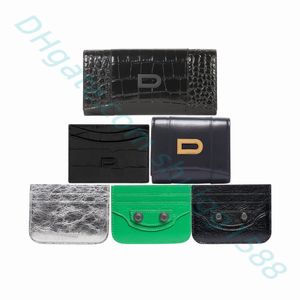 Quality Designer wallets coin purses luxury card holder Womens Genuine Leather man cardholder card slots key pouch gift Clutch bags Original box