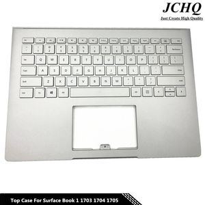 Frames JCHQ Original 13.5" For Microsoft Surface Book 1 1704 1705 Keyboard Palmrest Cover With Backlight US UK French Japan GER Used T