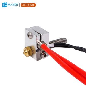 Scanning JGMAKER Unassembled Extruder Kit With Nozzle/Heated Block/Throat/Cartridge Heater/Thermistor For A5 A3S A5S 3D Printer
