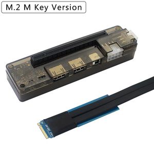 Станции M.2 M PCIE Ноутбук Внешний независимый экспресс GDC GRDC DOCKC / PCIE Notebook Docking Station M.2 M Ключевой интерфейс версия