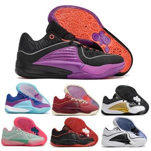 Basketball Shoes Sneakers Men Kd 16 Kevin Durant Signature Kds 16s Aunt Pearl NY VS NY Vivid Orange Purple 2023 Man Fashion Size 40 - 46