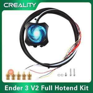 Scanning CREALITY Ender3 V2 Full Assembled Hotend Kit With Dual Fans Kit Strong Wear Resisting Print Freely 3D Printer Parts MK8 Nozzles