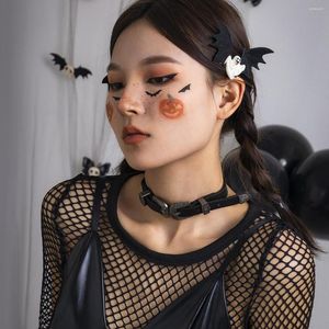 Kedjor halloween mörka gotiska kvinnors halsband svart krage chocker söt cool hajuku sexig krydd flicka