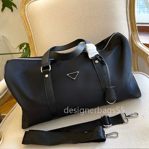 Borsone in nylon per uomo e donna Nero Moda di alta qualità Borse classiche di design Totes Borsa da viaggio per il fitness Borse a tracolla da uomo durevoli e spesse