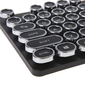 Pads DIY Keycap Retro Steam Punk Typewriter Mechanical Keyboard 104 87 Standard Keys