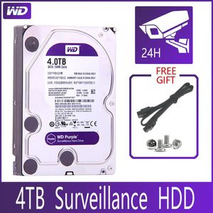 Drives WD Purple Supillance 4TB Диск жесткого диска SATA III 64M 3,5 