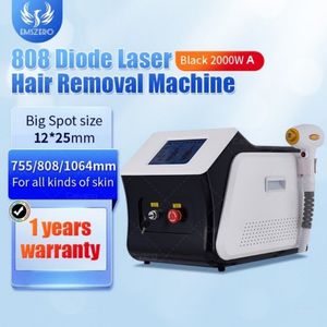 HOT SALE PORTABLE 808NM755NM1064NM TRE Våglängd Diodlaser Permanent hårborttagning Kylning av smärtfri laserhårborttagningsmaskin