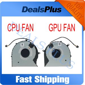 Pads New CPU GPU Cooling Fan For Asus ROG Strix FX63 FX63V FX63VM FZ63VM FX63VM7300 FX63VM7700 DC12V 0.4A FK7W KF7V