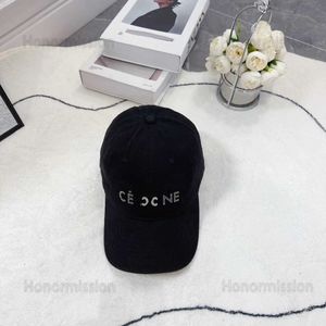 Projektant luksusowy Celin Classic Baseball Cap Fashion Diamond Dekoracja Dekoracja plażowego męskie i damskie oddychające ciężarówki