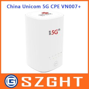 Router Neue Entsperren China Unicom VN007+ 5G CPE Wireless Router NSA SA 2,3 Gbit / s SIM Slot Router Mesh WiFi 5G CPE -Modem Wireless High Power