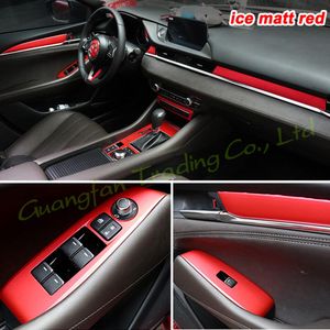 Console interno in stile auto console scura flash stelle punto diamante lucentezza del colore delle decalcomanie per Mazda 6 Atenza 2019-2021