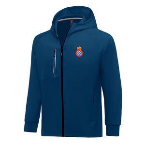 RCD Espanyol Men Jackets осень теплый пальто.