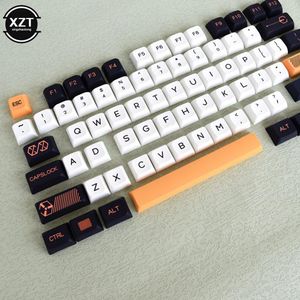 Combos Personliga PBT -nyckelknappar DIY KeyCaps för spelmekaniska tangentbordskåpor XDA Hög sublimering Höjd Virtuell krigstema